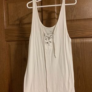 American Eagle white tank top